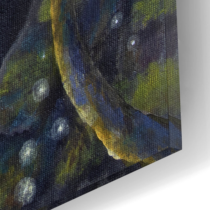  «Path of Silence» par Verena, art mural en verre acrylique, 12 po x 16 po