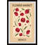 Flower Market Mexico 1 Piece Single Picture Frame Wall Art-184539486