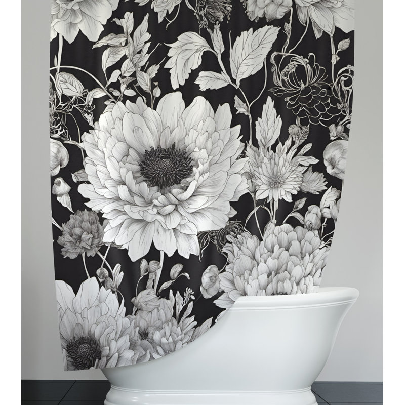 Embree Shower Curtain, 72" H x 70" W