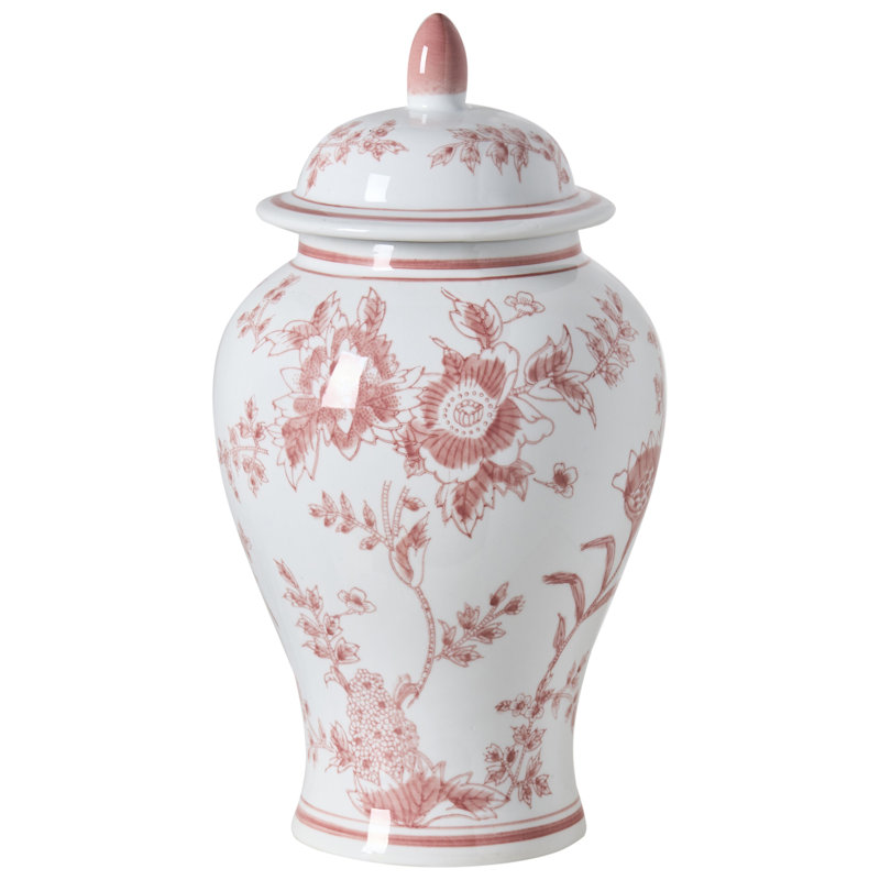 Handmade Porcelain Ginger Jar