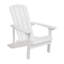 Ensemble de table d'appoint et 2 chaises de style Adirondack intérieur / extérieur Balasi-913526593