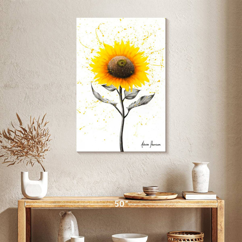 Célébration du tournesol, H 36 po x l 24 po