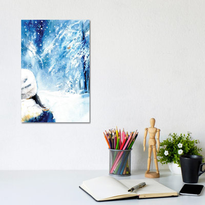Winter Tale 1 Piece Wrapped Canvas Wall Art