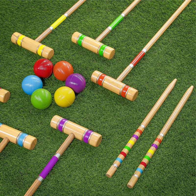 SmashingDealDirect Wood Croquet