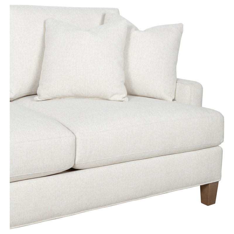 Auburn Upholstered 94'' Sofa, Walnut, 9930 Driftwood