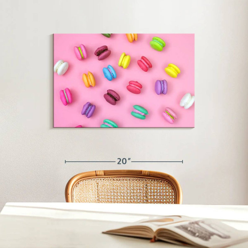 Yarlin Macaron Wheels, 16" H x 24" W