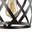 Balfe 1 - Light Black/Gold Pendant