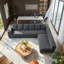 Canapé modulaire en velours côtelé moderne et luxueux Modern-2145106729