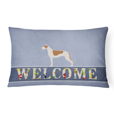 Coussin Greyhound Welcome