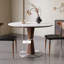 Table de salle à manger en acier inoxydable-1302098557