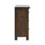 Commode brune à 7 tiroirs