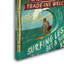 «Surfing» par Lantern Press - publicité imprimée sur toile-21936395