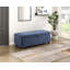 Banc de rangement moderne et contemporain avec rangement intérieur intégré et pieds en bois massif Piedmont-1419750706