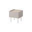 Cartegena 45cm W Laminate Bedside Table-550310725