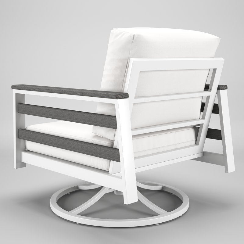 Townsend Sunbrella® Patio Lounge Chair, Canvas White