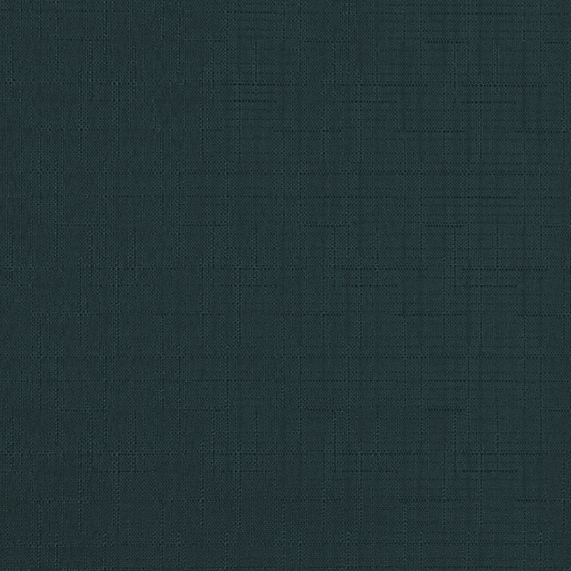 Teal Polyester Scalloped Rod Pocket Valance, 42" x 18"