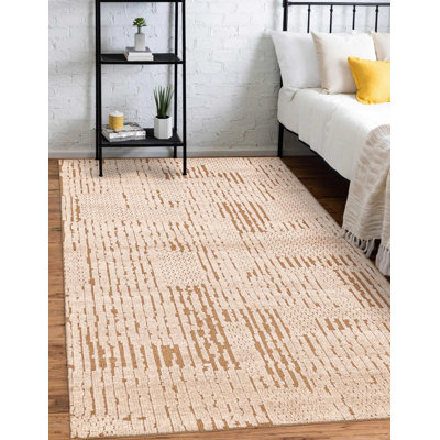 Tapis beige Tangier 5 pi 1 po x 7 pi 10 po