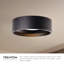 Trenton LED Outdoor Flush Mount