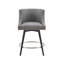 Tabouret de comptoir pivotant