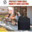 Z GRILLS Housse pour barbecue à granules en polyester 600D de 43 pouces, résistant, imperméable et résistante aux intempéries pour le fumoir à granules 7052B-108508276