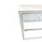 White Wash 3 Drawers Console Table