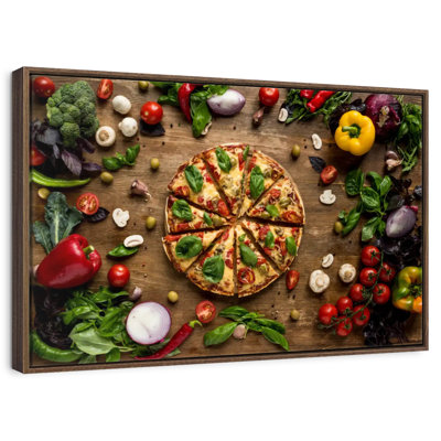 Tranches de pizza italienne