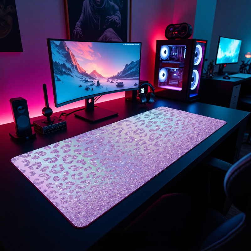Polyester Desk Pad, 23.6x13.8