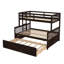 Lit simple superposé au dessus d'un lit double avec gigogne Feld Kids-1784957009