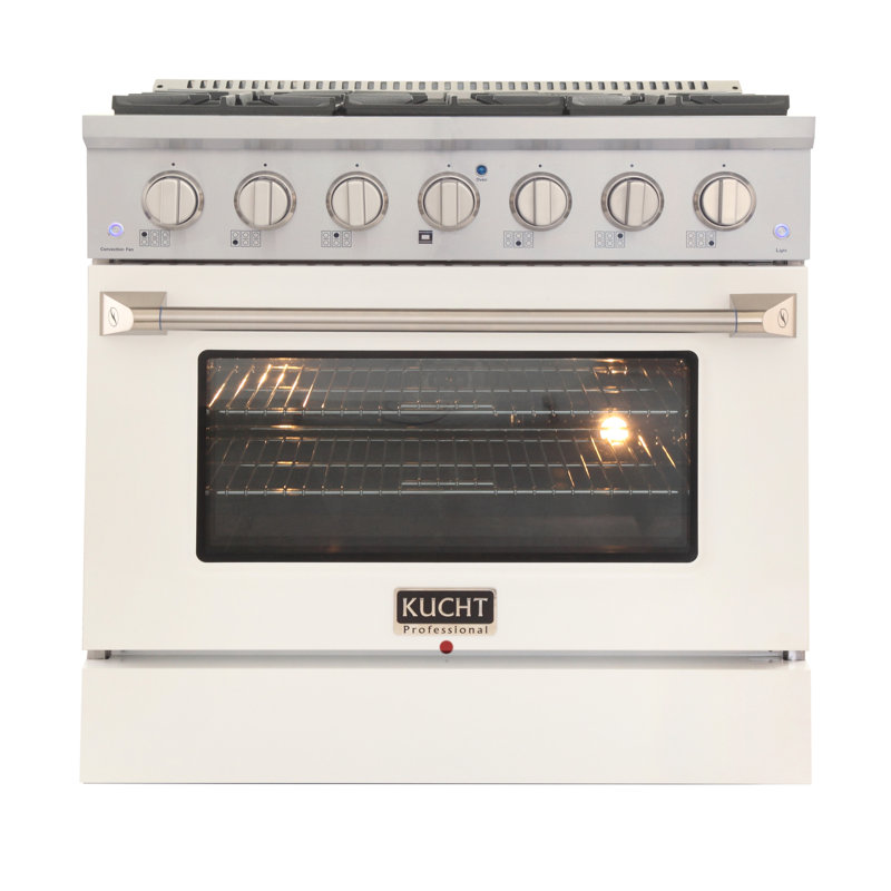 36" 5.2 Cu. Ft. Freestanding Gas, Red, Liquid Propane