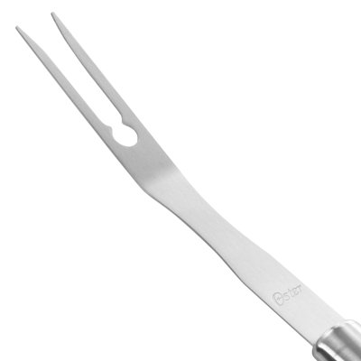 Oster Baldwin 3 Piece Stainless Steel Barbecue Tool Set in Silver