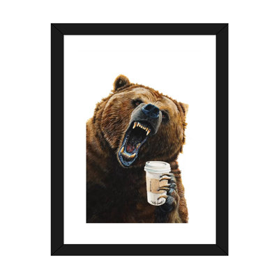 « Grizzly matins » par Holly Simental, reproduction d’art