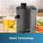 BLACK+DECKER Quiet Fruit & Vegetable Juicer, JE2500B, Non-Drip Spout, Compact Design, Easy To Assemble, Dishwasher-Safe