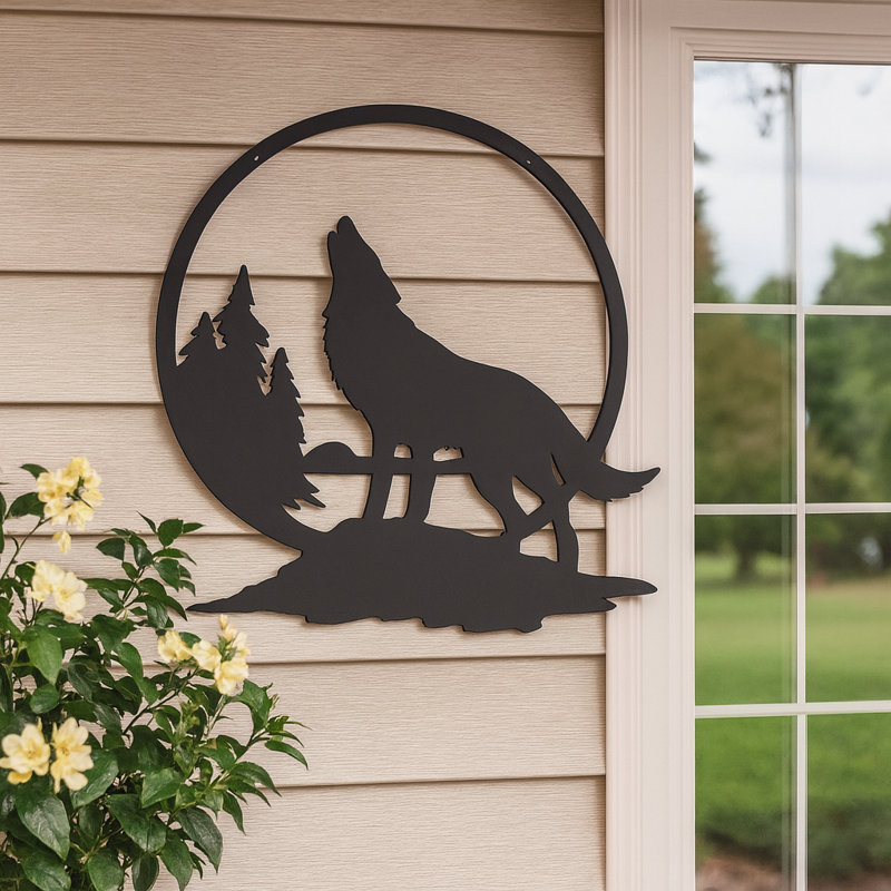 Décoration loup