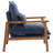 Chenille Accent Chair Armchair With Pillow-315435235-315435247