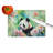 Panda Glass Cutting Board Large