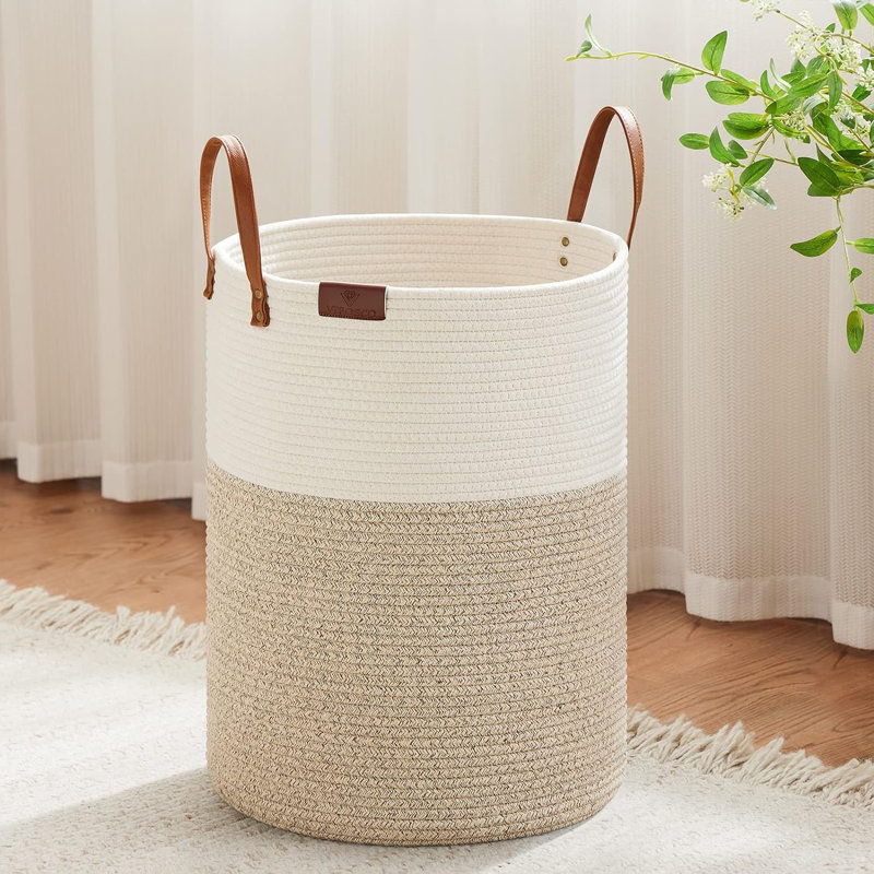 Fabric Laundry Hamper with Handles