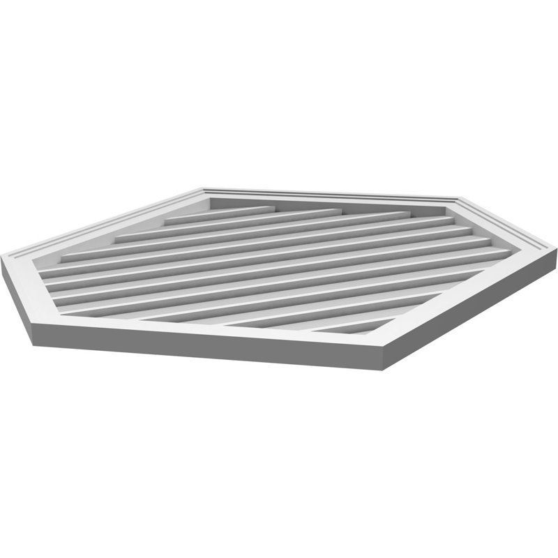 Pente verticale verticale en uréthane Signature 7 pi, H 1,5 po x l 36 po x L 34 po