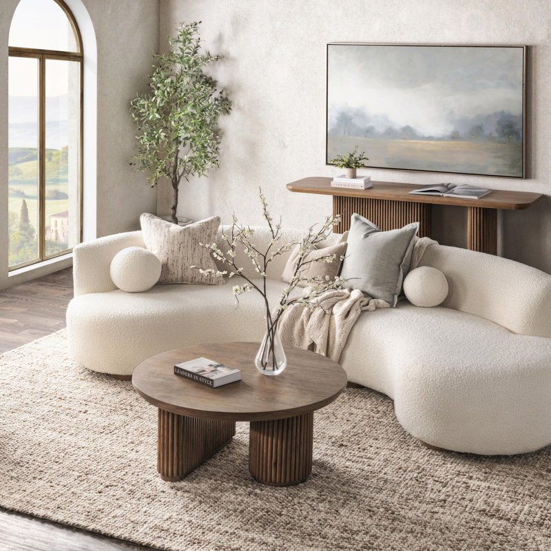 Vander Coffee Table, Tawny Brown