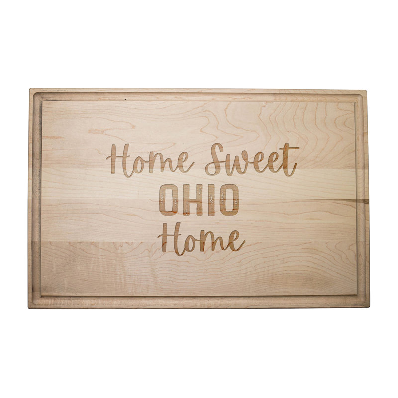 Planche à découper Home Sweet Ohio Home