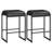 Bar Stools Set of 2, Counter Height Bar Stools, Synthetic Leather with Stitching-100855883