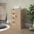 Shealene Modern Storage Cabinet, Freestanding Organizer With 4 Drawers And Cabinet For Living Room Or Bedroom-1900700711
