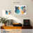 Abstract Tropical Haven Multi Piece Canvas Print-92900191