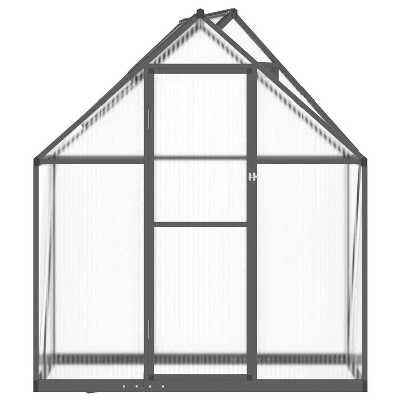 Ceferina 5.5 Ft W x 2 Ft D Greenhouse, Anthracite