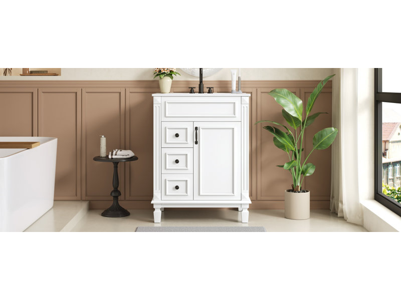 Vanities, White/Black