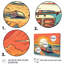 Fallinerlea - reflets jaunes et oranges de l'aventure II - impression-88535614-88535617