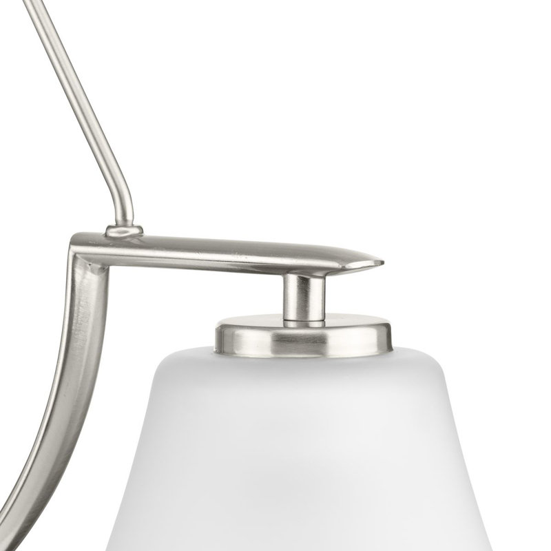 Karla 3 - Light Dimmable Classic / Traditional Chandelier, Brushed Nickel