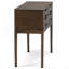 Harper - Table de couloir - brun noyer