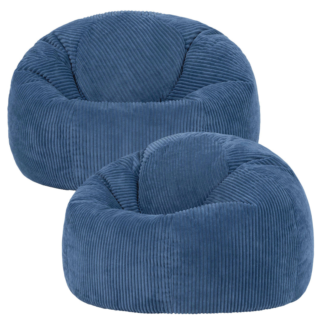 icon Kingston Classic Beanbag Corduroy Sage Green Set of 2