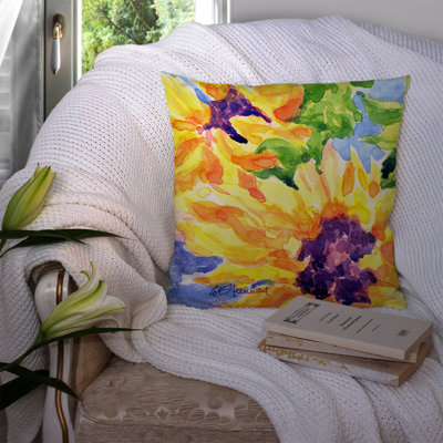 Coussin décoratif intérieur / extérieur Sunflowers Sunflower