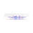 Pow Blue Pink Acrylic Rectangle Decorative Tray-121427401